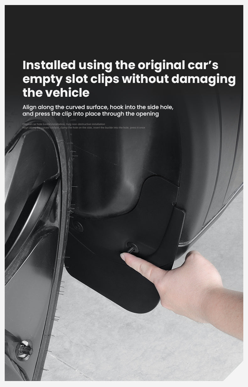 Tesla Model Y Juniper Mudflaps Mud Flaps Splash Guards Tesstudio?