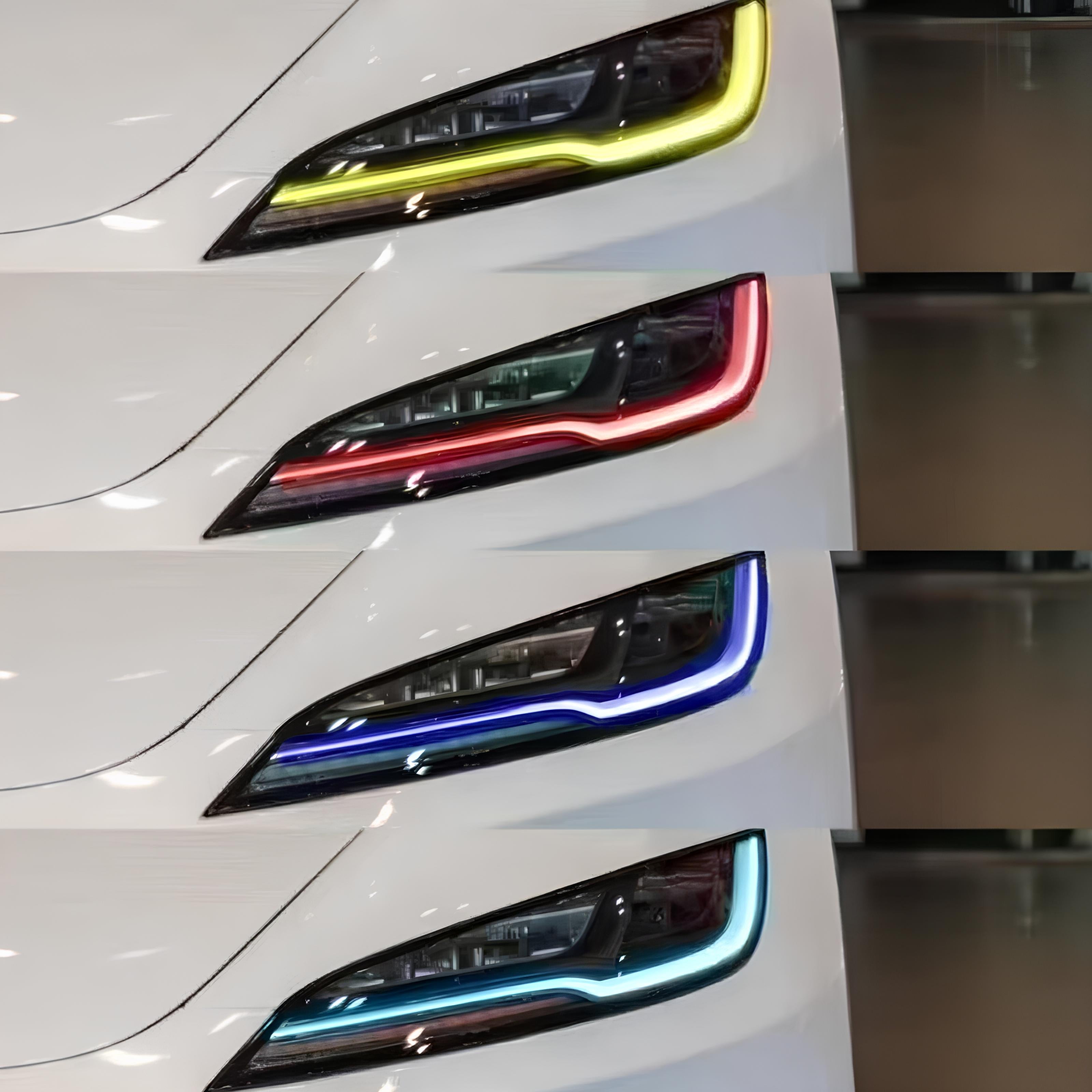 Model 3 Highland Exterior Accessories Daytime Running Light DRL Boards Headlight Tesstudio?