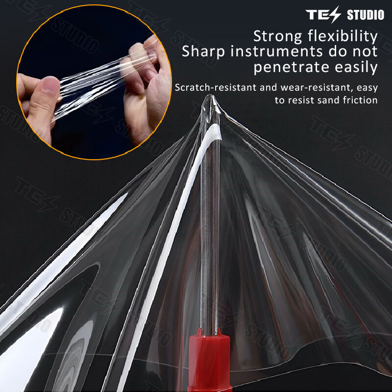Tesstudio Tesla Accessories TPU Invisible Full Car Paint Protection Film-Paint Protection Film for Cybertruck