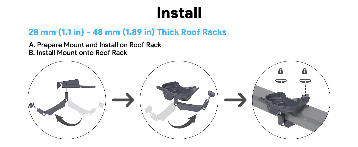 Starlink Mini RV Ladder Mount