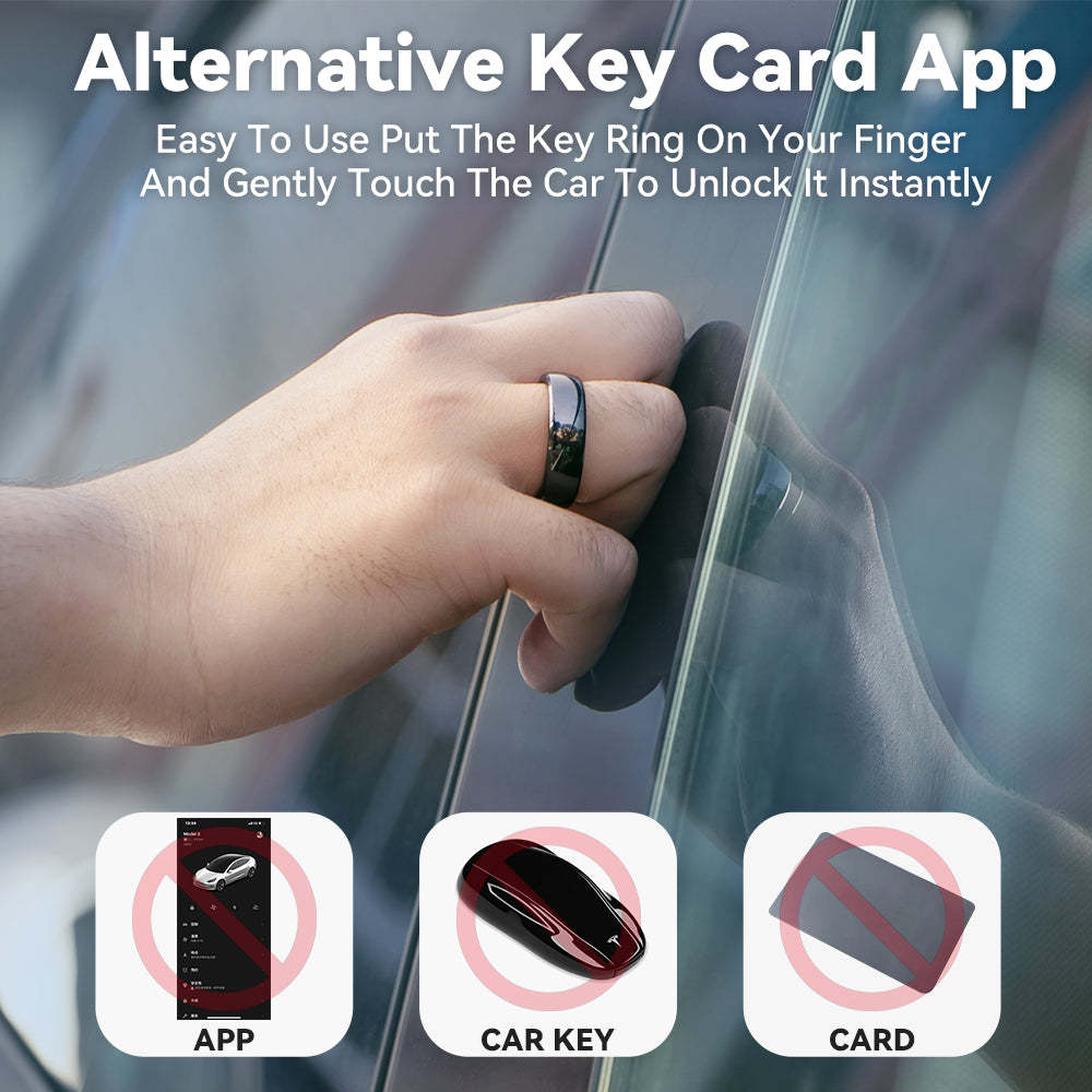 Tesla Model 3/Y/3 Highland Model Y Juniper Smart Key NFC Ceramic Keyring RFID Tech Card Key Fob Tesstudio?
