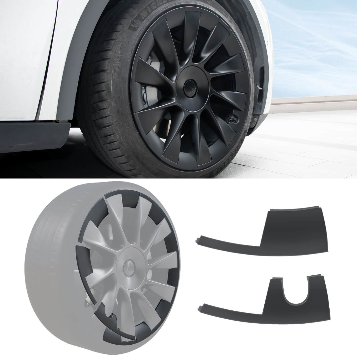 Tesla Wheel Rim Protector for Model Y-20 inches
