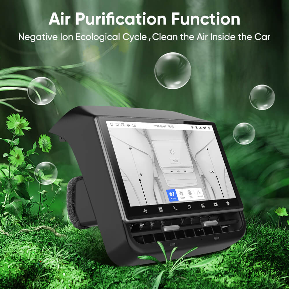 Tesstudio R86 Android Rear Entertainment Screen for Tesla Model 3/Y - Essential Tesla Accessories Upgrade with 8.66" HD Display-Tes studioScreen,Model Y interior,Model 3 interior,Model Y,Model 3tesla accessories