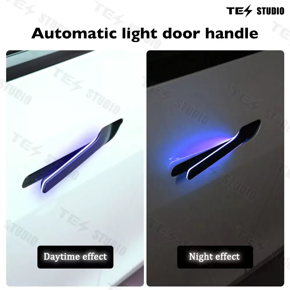 2021+ Model 3/Y/3 Highland Colorful Auto Door Handle (V6)