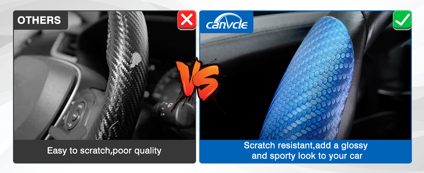 carbon fiber steering wheel covers segment car wheel protector trim wrap tesla model y 3 auto parts