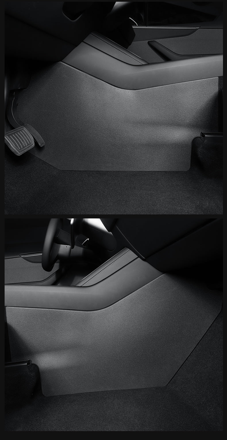 Tesla Model Y Juniper Rear Anti-kick Lower Pad Air Vent Guard Pedal Center Console Panel Protector Tesstudio? 5Pcs