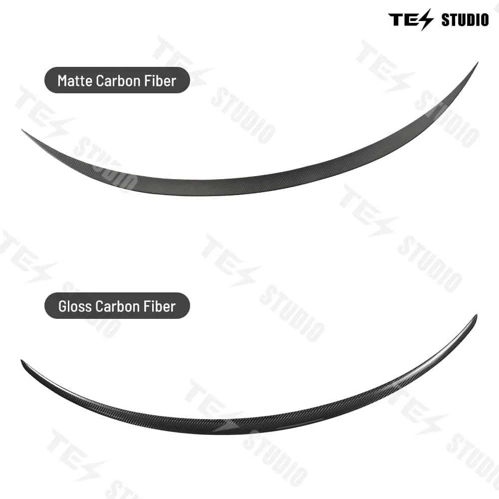 Tesstudio Tesla Model S Carbon Fiber Trunk Spoiler (2014-2023) Tail Wing