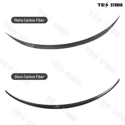 Tesstudio Tesla Model S Carbon Fiber Trunk Spoiler (2014-2023) Tail Wing