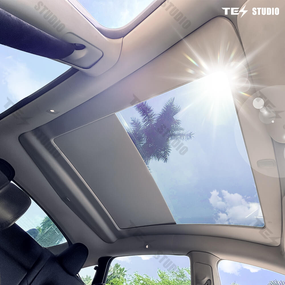 Electric Retractable Sunshade for Tesla Model Y