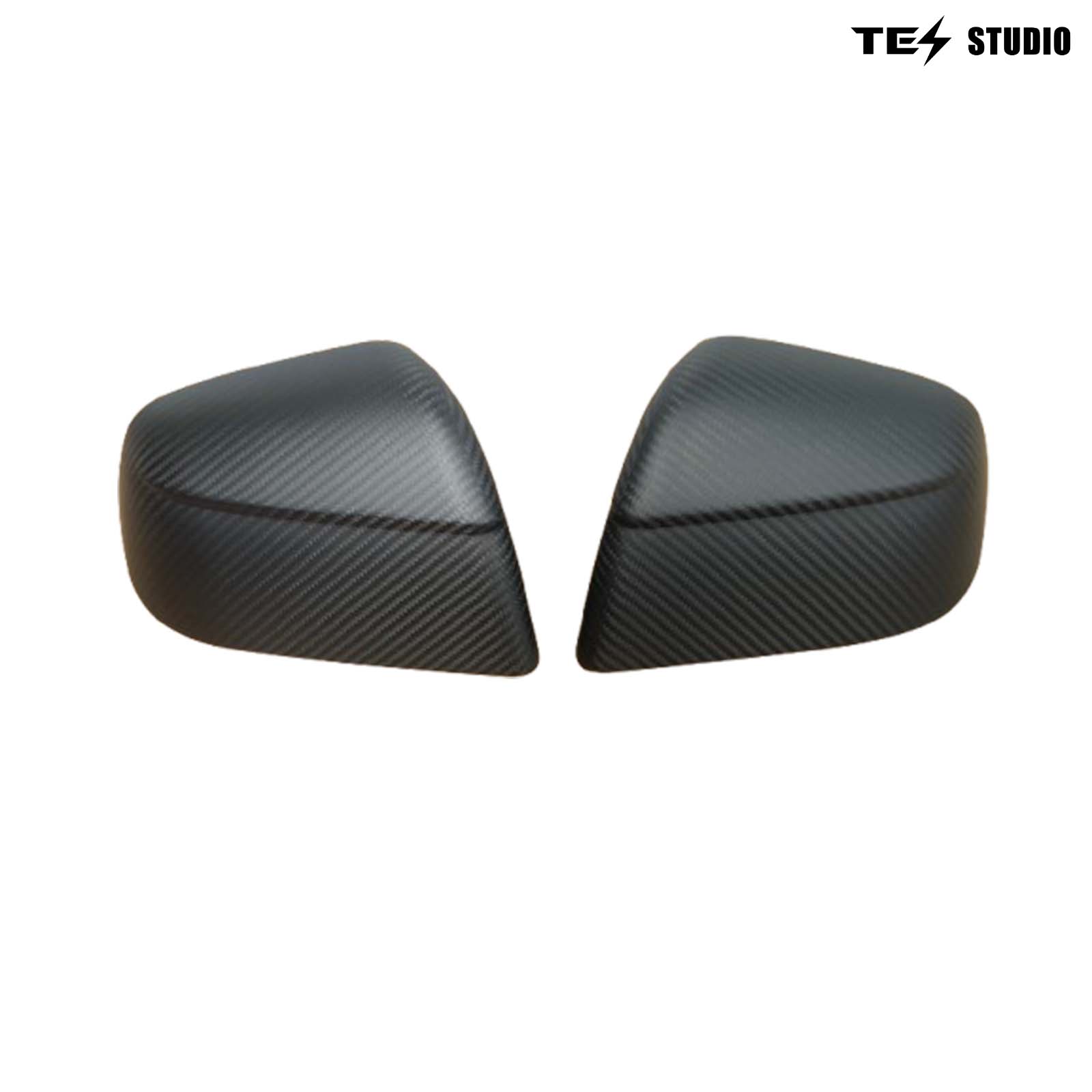 Tesla Model Y Carbon Fiber Side Mirror Caps Model Y Side Mirror Cover Tesla Model Y Exterior Accessories Tesstudio?