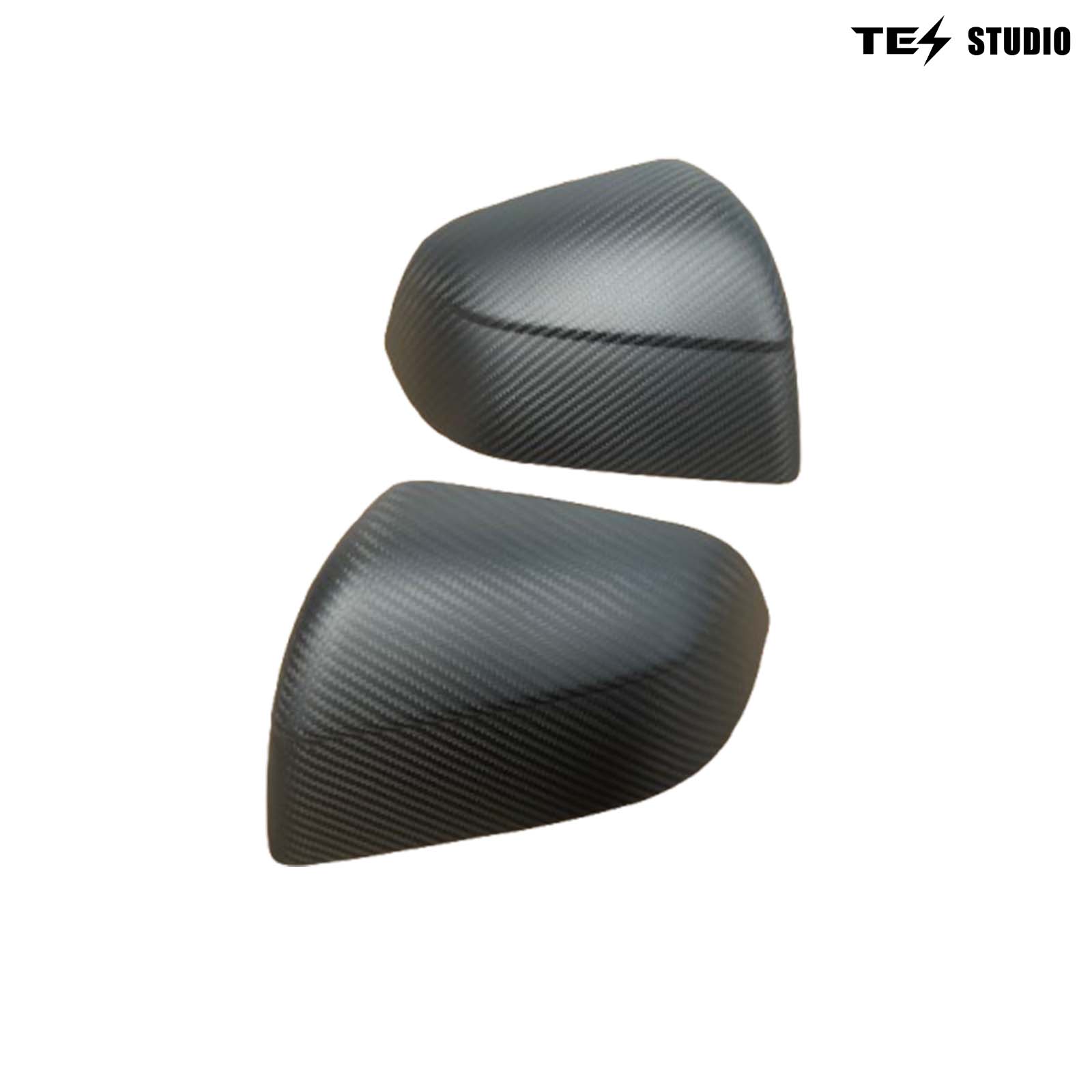 Tesla Model Y Carbon Fiber Side Mirror Caps Model Y Side Mirror Cover Tesla Model Y Exterior Accessories Tesstudio?