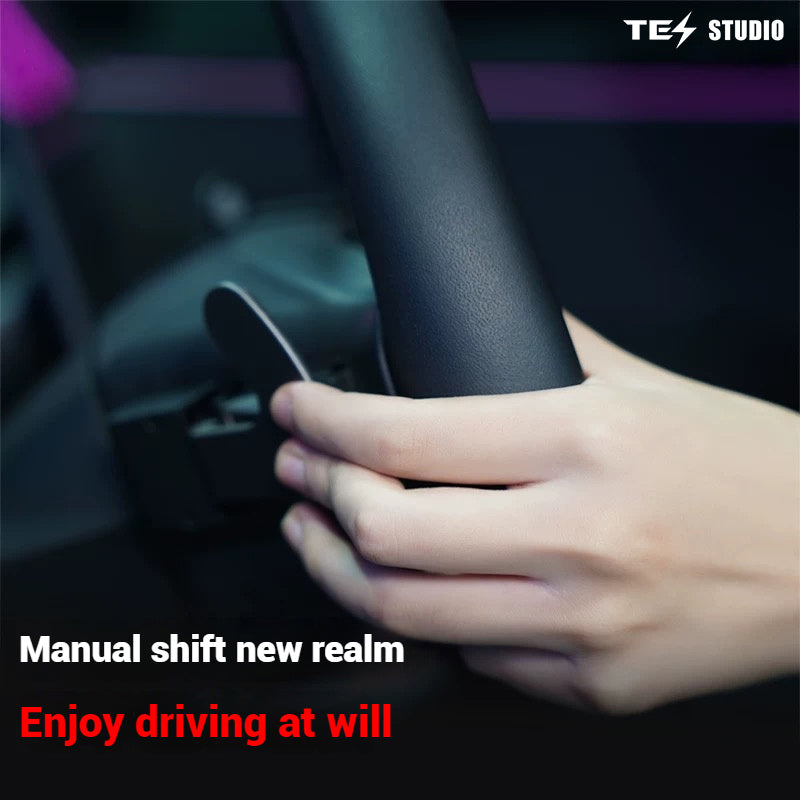 Tesla Model 3 Highland Model Y Juniper Steering Wheel Shift Paddles Extension Steering Wheel Accessories Tesstudio?
