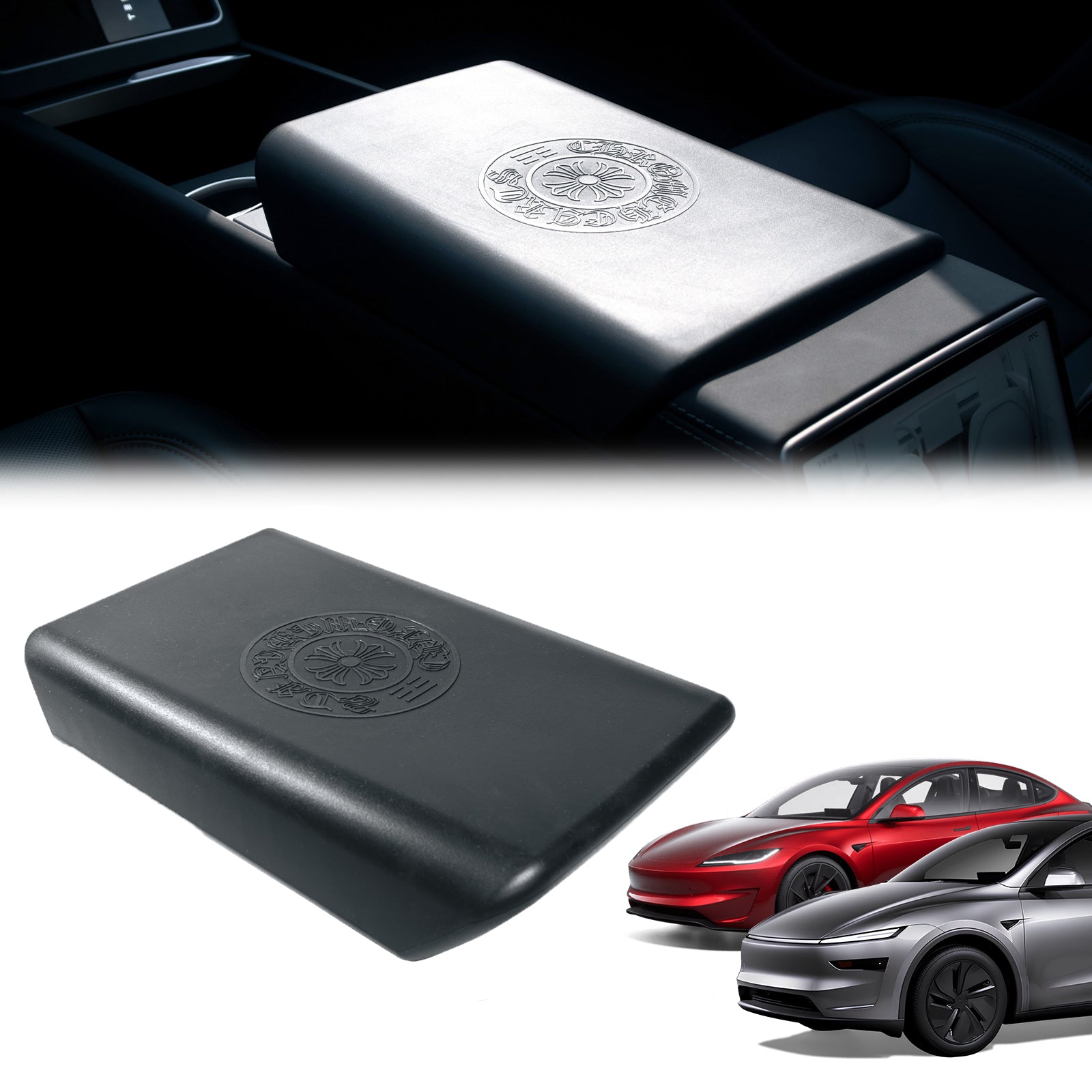 Tesla Model 3 Highland Model Y Juniper TPE Armrest Cover Center Console Cover Tesstudio?