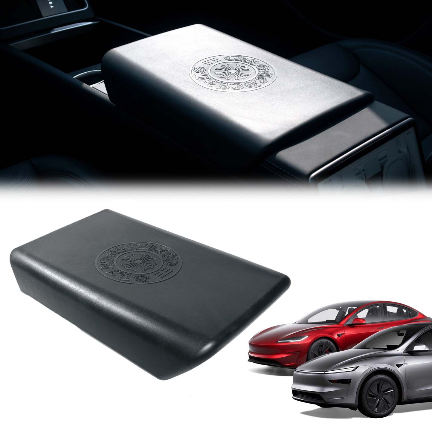 Tesla Model 3 Highland Model Y Juniper TPE Armrest Cover Center Console Cover Tesstudio?