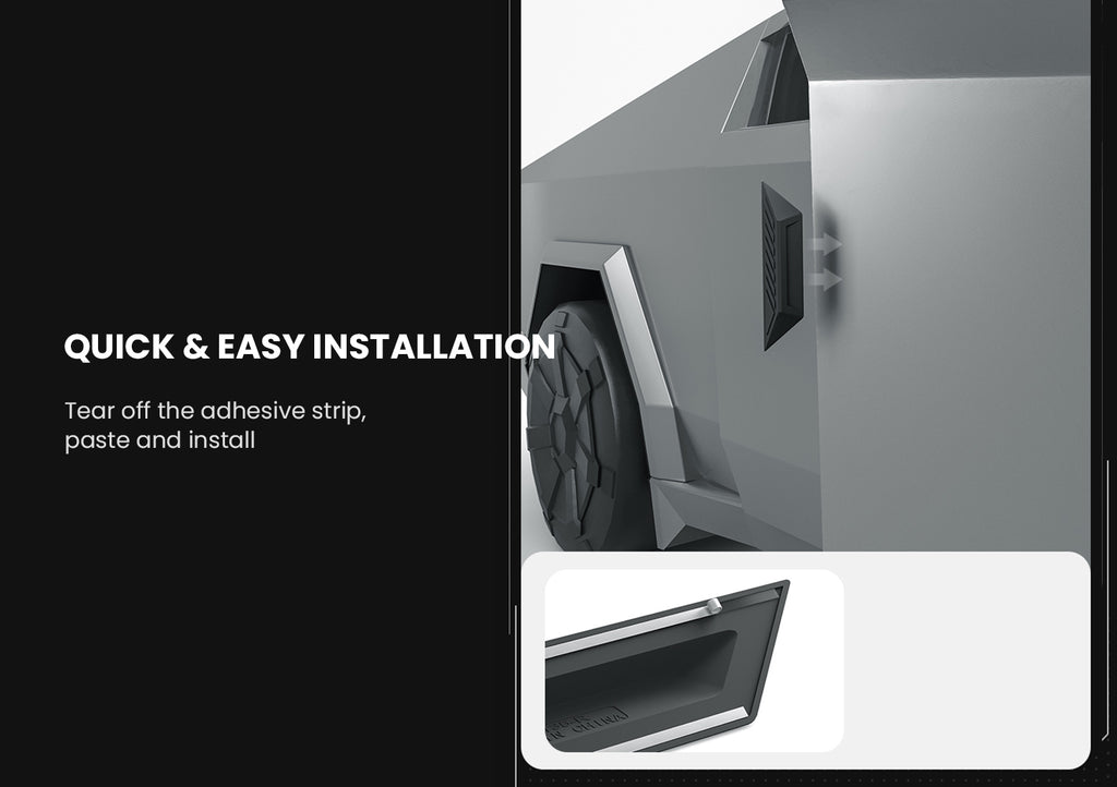 Tesla Cybertruck Anti-Collision Strip Tesla Cybertruck Exterior Accessories Door Protection Tesstudio?