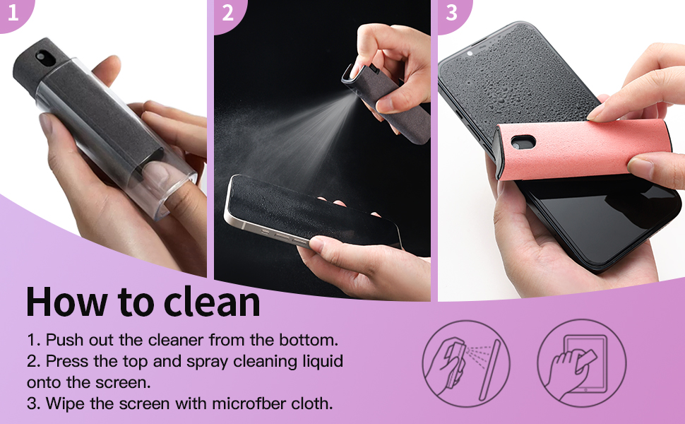 electronic screen cleaner