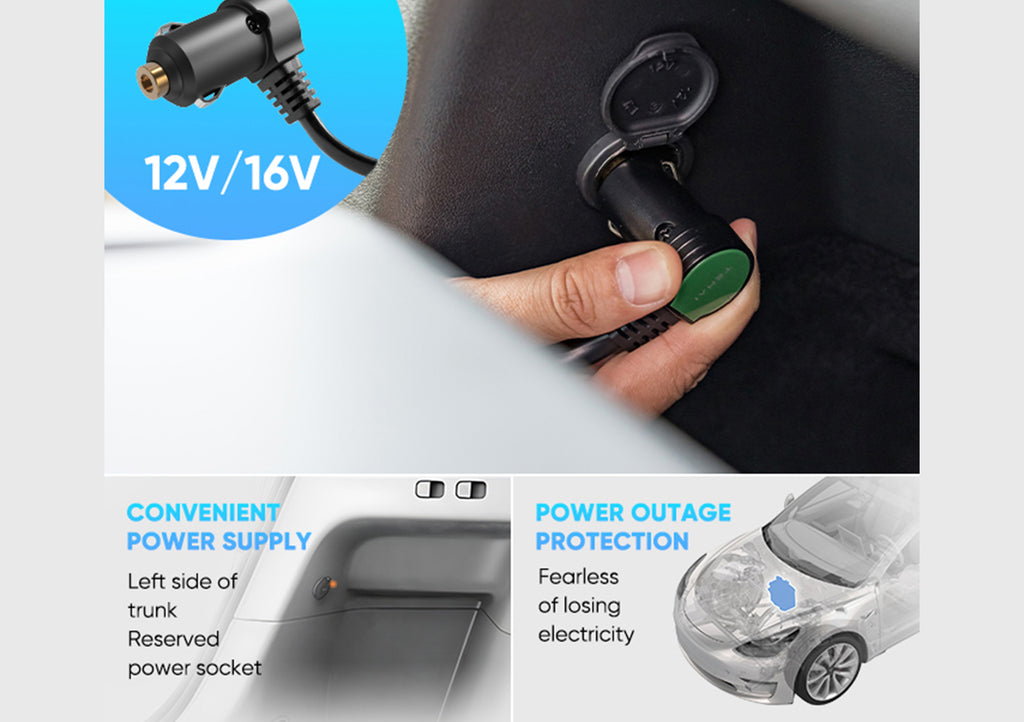 Tesla Model Y Trunk Fridge Hidden Cooler Car Mini Refrigerator Tesstudio?