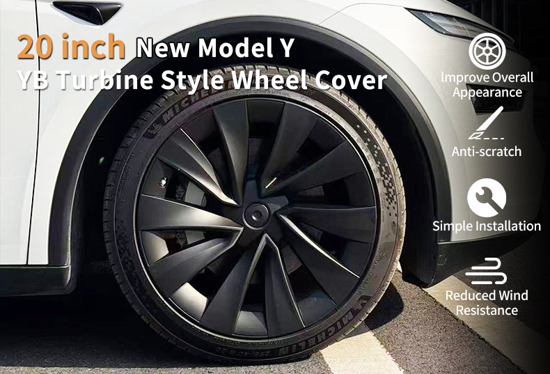 Tesla Model Y Juniper 20'' Hub Caps Model Y Juniper Exterior Accessories Tesstudio?