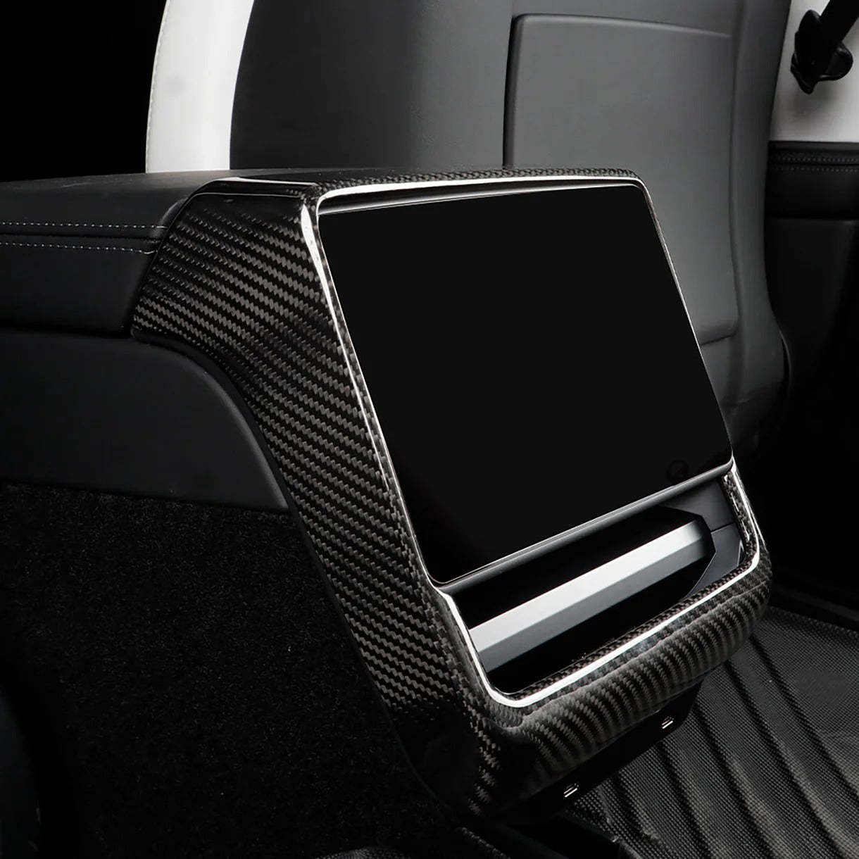 Carbon Fiber Rear AC Vent Cover for Tesla Model 3 Highland(23.8+)/ Y Juniper（25.3+）