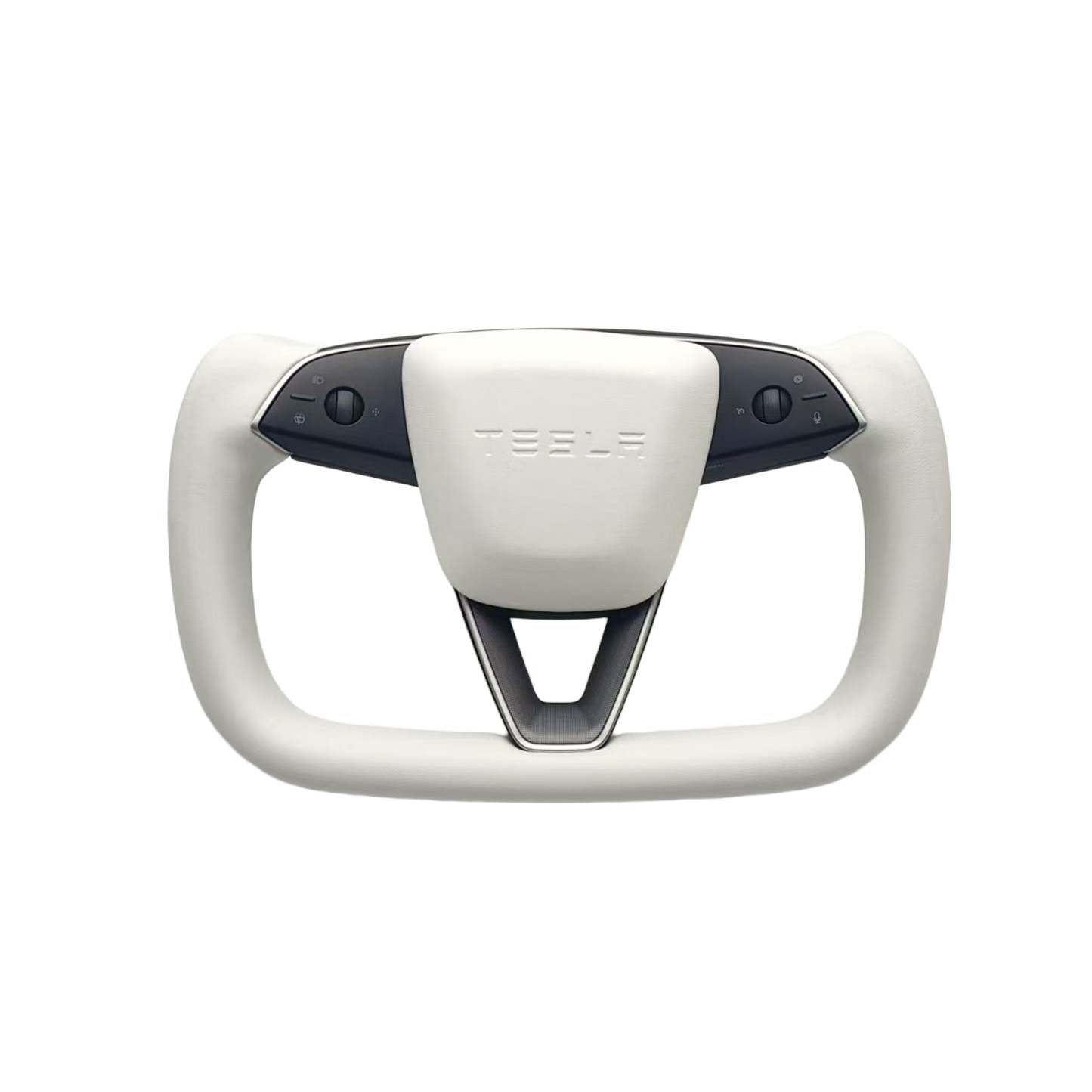 Tesla Model Y Juniper Yoke Steering Wheel Model Y Juniper Nappa Leather Steering Wheel Tesstudio?