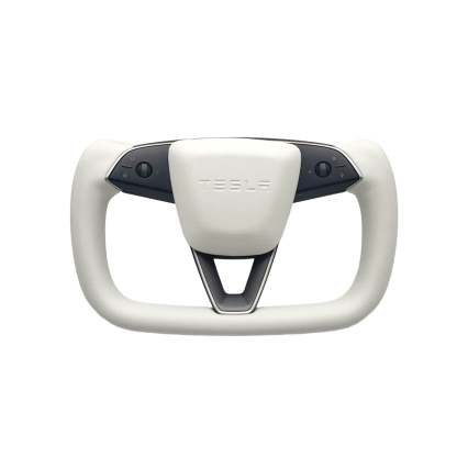 Tesla Model Y Juniper Yoke Steering Wheel Model Y Juniper Nappa Leather Steering Wheel Tesstudio?