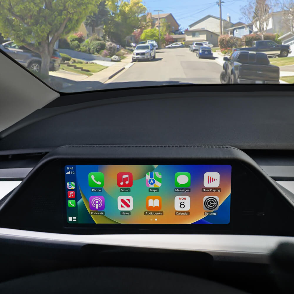 Tesstudio FY9-C Smart Dashboard Display with Camera for Tesla Model 3/Y (Inspired by Model S/X Design)-Tes studioModel Y interior,Model 3 interior,Screen,Model Y,Model 3tesla accessories