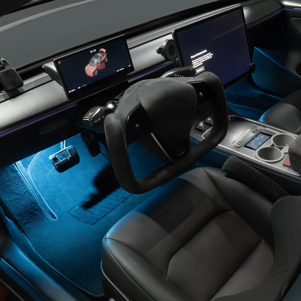 TePremium Metal Shell Footwell Lights - Perfectly Customized Lighting 