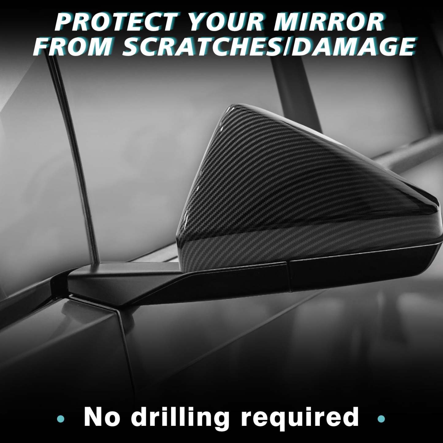 Tesstudio Side Mirror Covers for Cybertruck