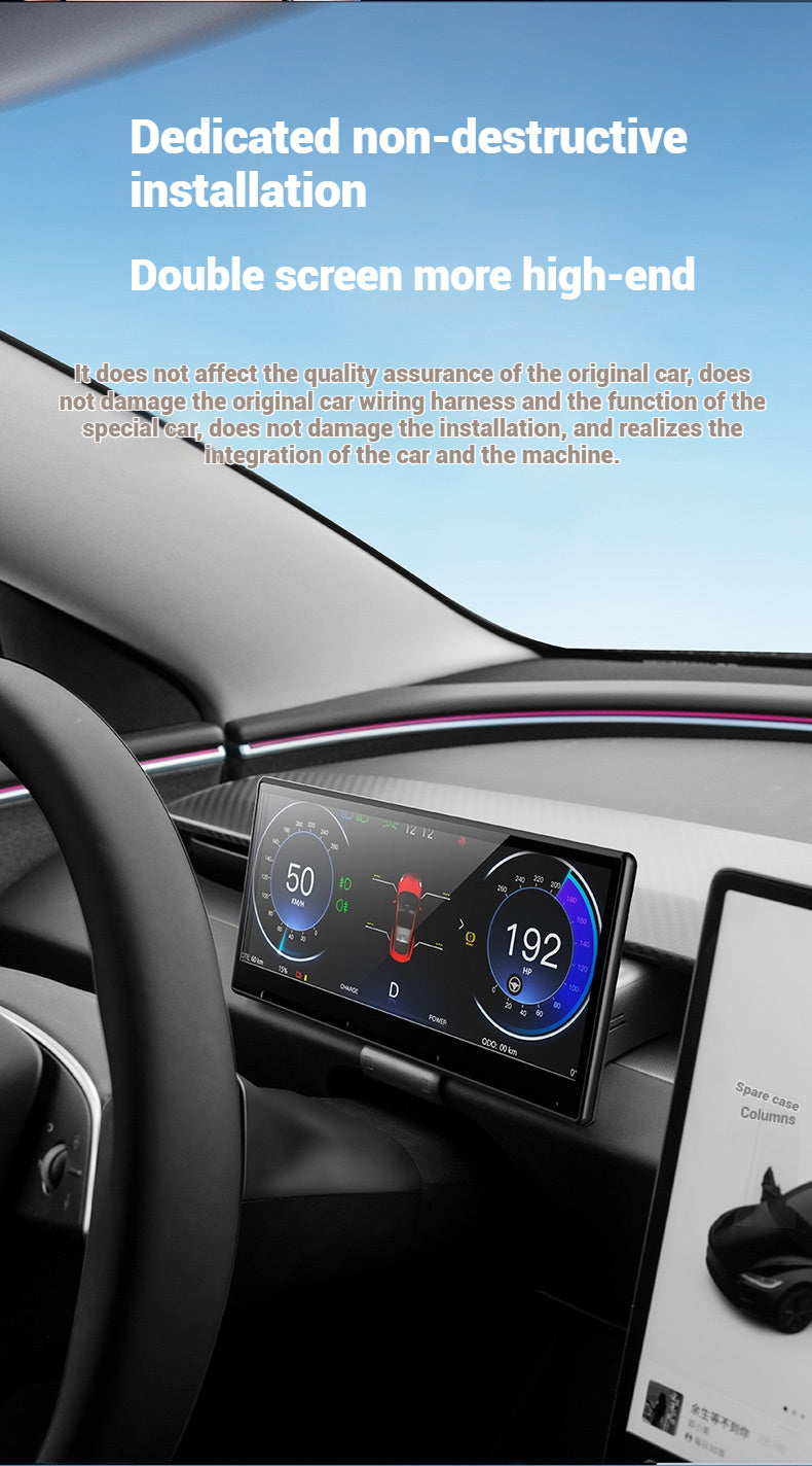 Tesla Accessories Model 3 Highland Dashboard Screen Tesla Model 3 Highland Interior Accessories CarPlay Screen Tesstudio?