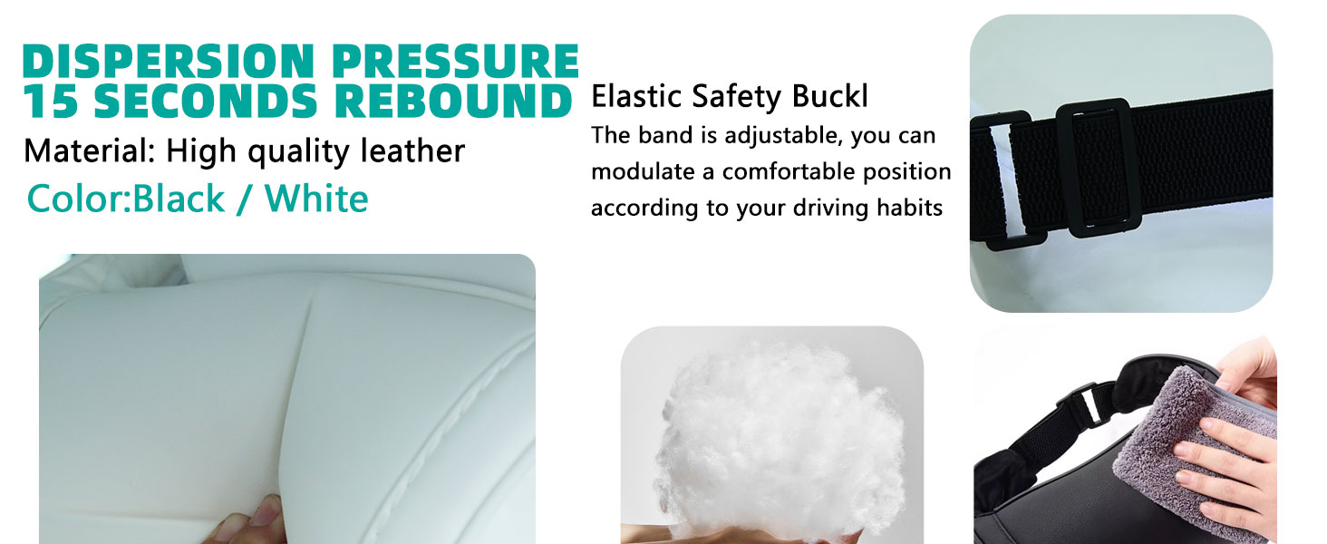 tesla model y pillow head rest tesla neck pillow model y white tesla y headrest pillow model s