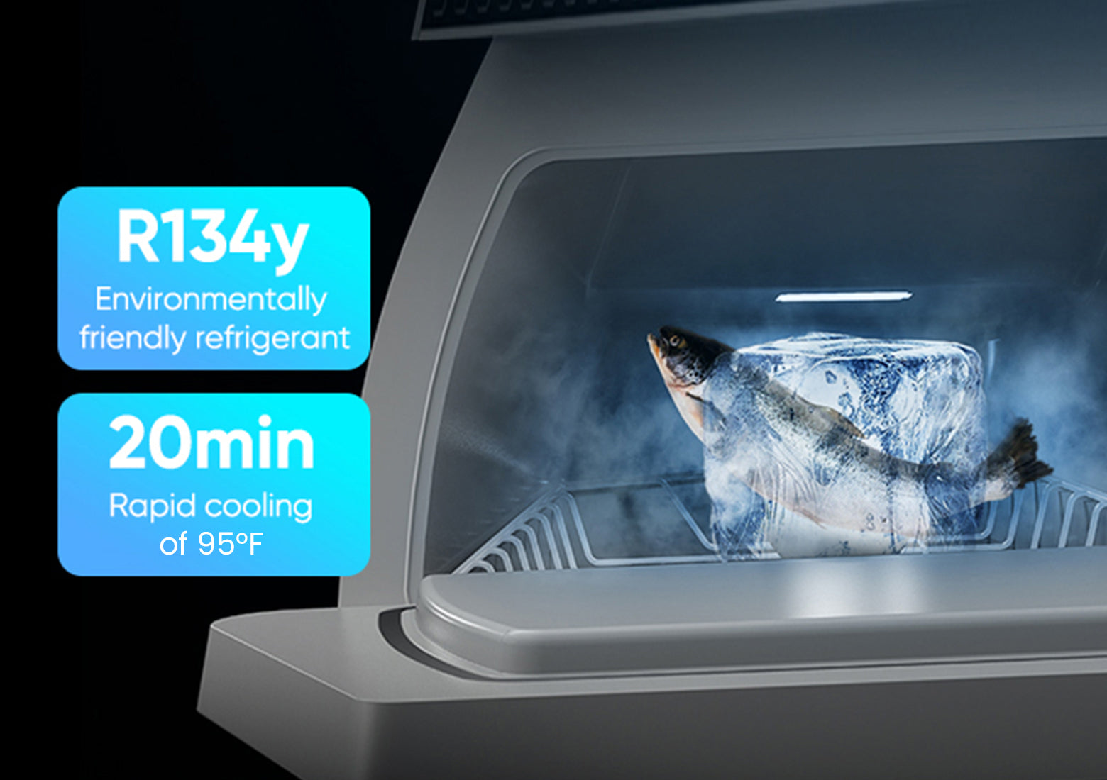 Trunk Fridge Hidden Cooler Car Mini Refrigerator for Tesla Model Y /Model Y Juniper