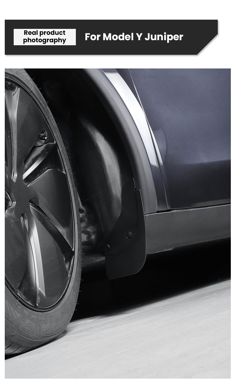 Tesla Model Y Juniper Mudflaps Mud Flaps Splash Guards Tesstudio?