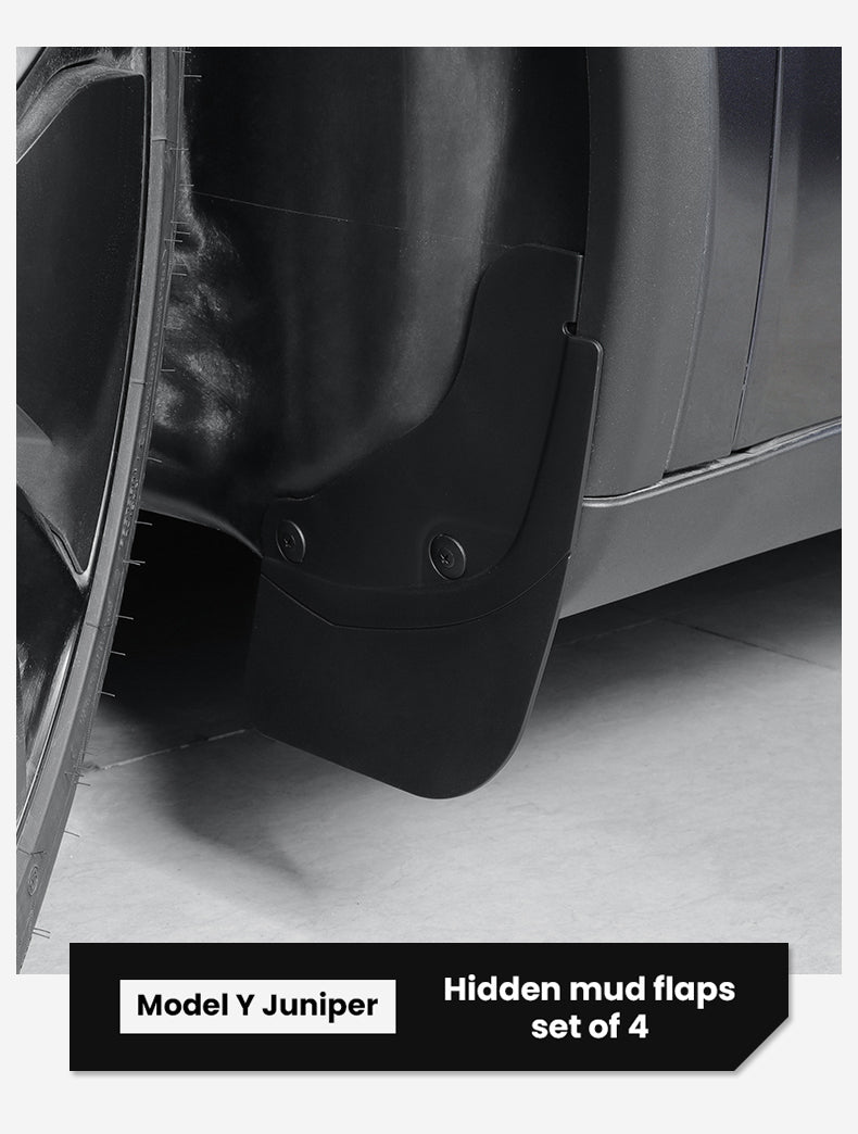 Tesla Model Y Juniper Mudflaps Mud Flaps Splash Guards Tesstudio?