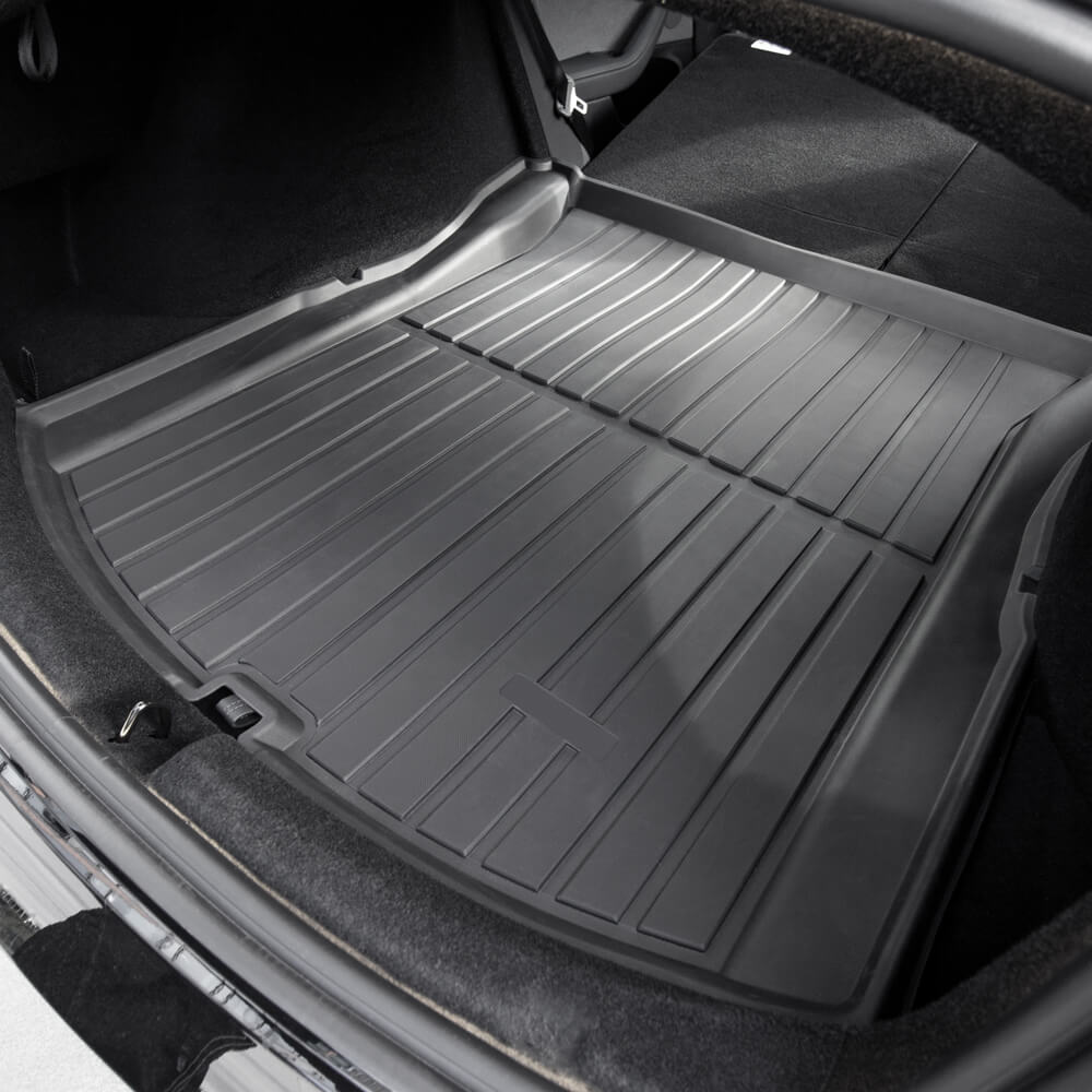 Tesstudio Custom Fit Floor Mat Set - Enhanced Protection & Durability For Tesla Model 3 Highland-Tes studioInterior,Model 3 Highland interior,Model 3 Highlandtesla accessories