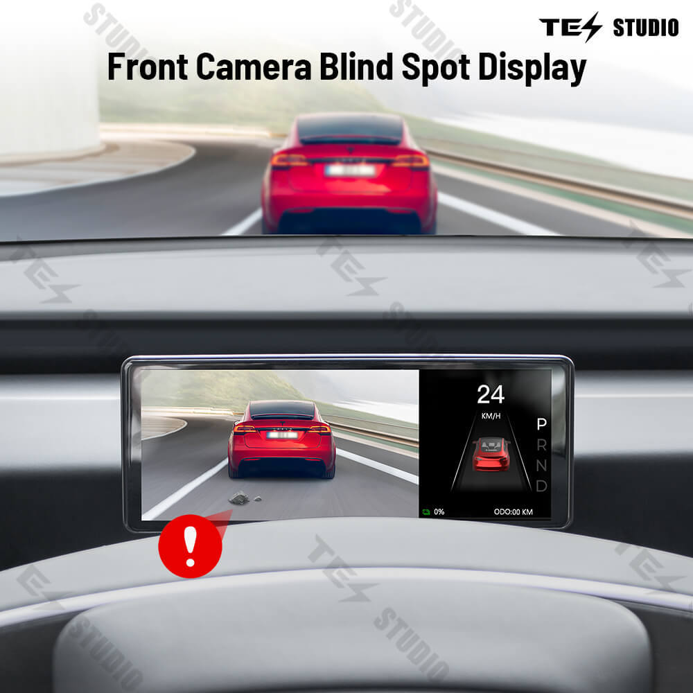 Tesstudio F68 Pro Front Dashboard Screen for Tesla Model 3/Y/Highland - Enhanced Display and Control