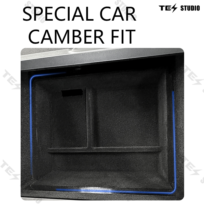 Tesstudio Center Console Storage Box For Tesla Model 3 Highland