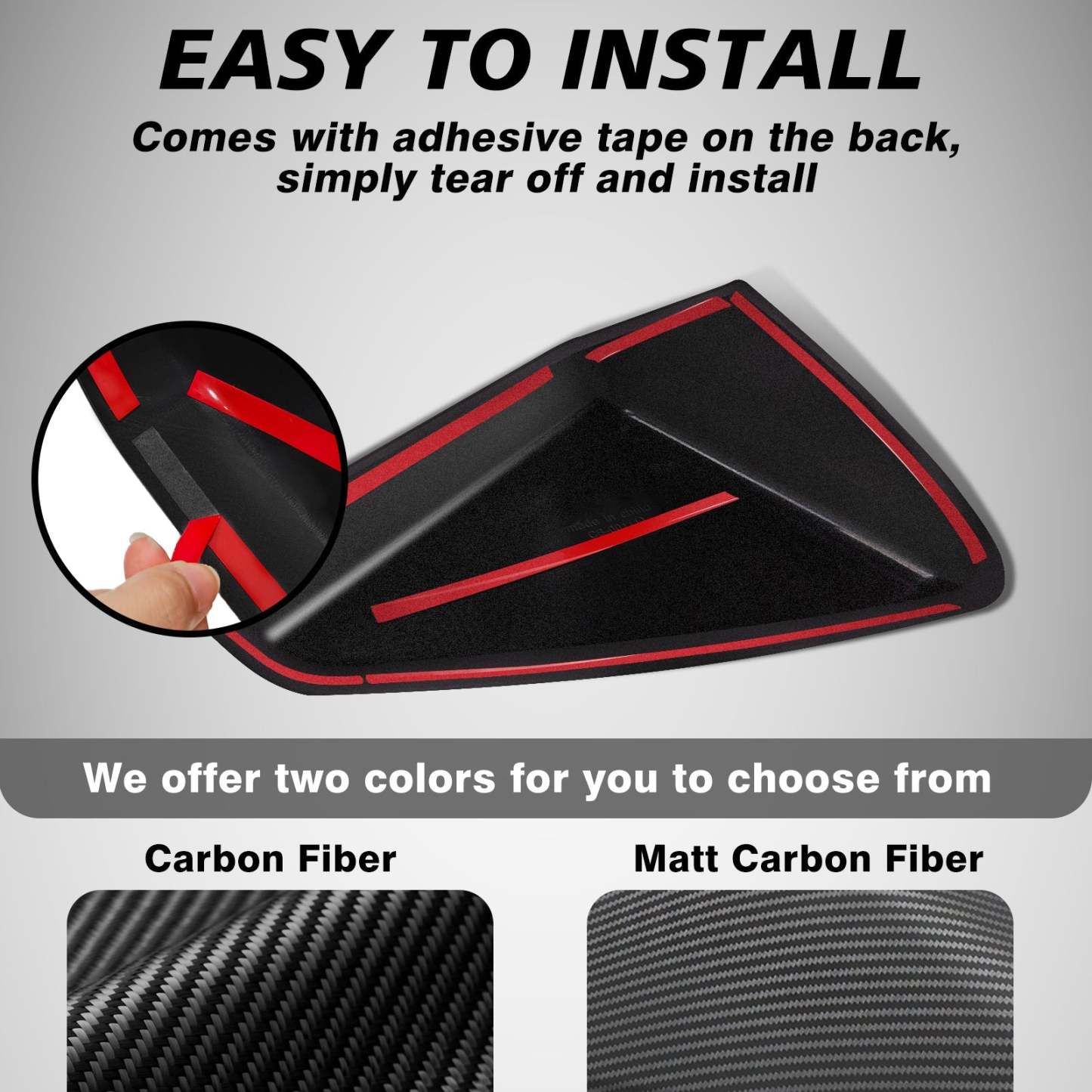 Tesstudio Side Mirror Covers for Cybertruck