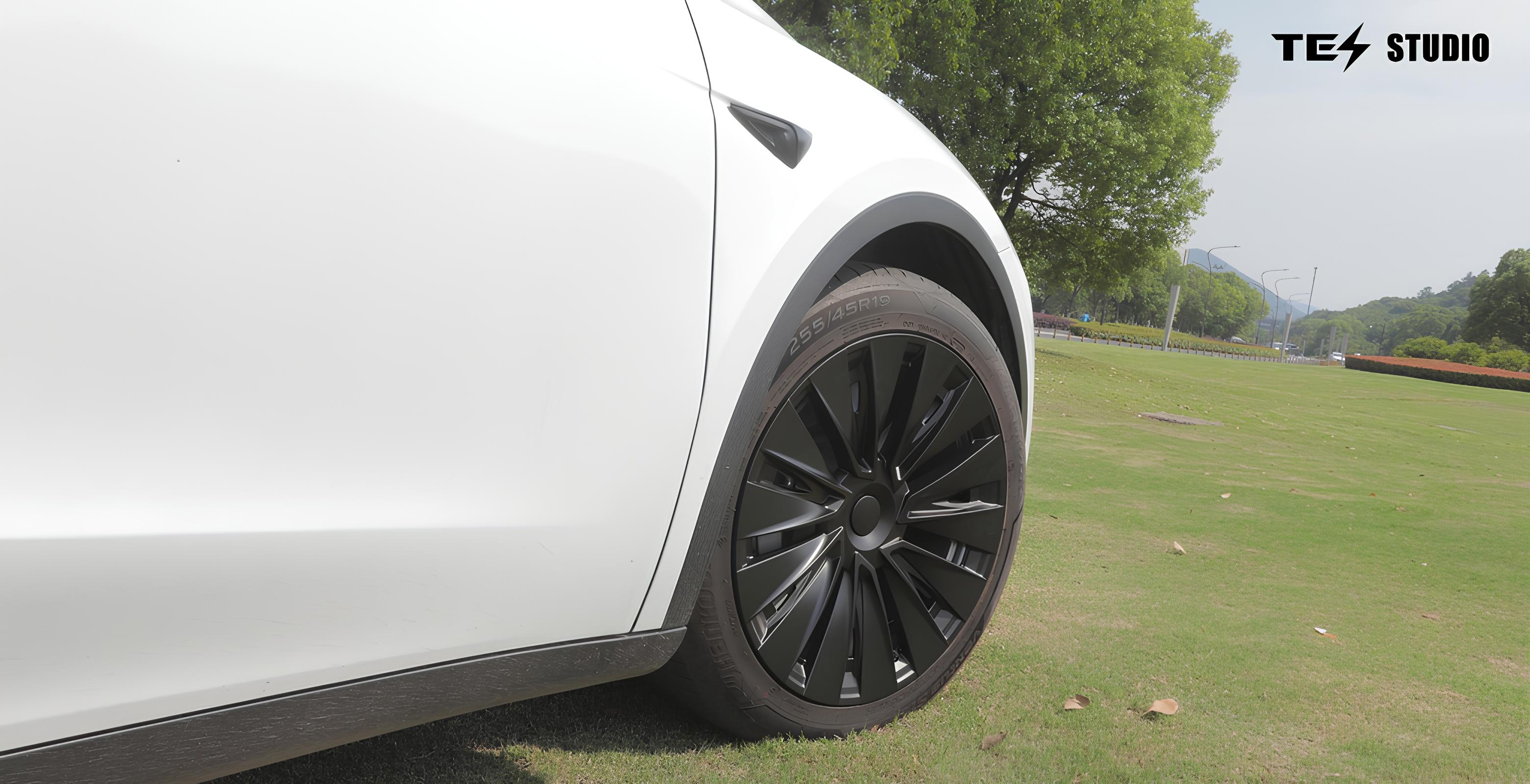 Tesla Model Y Hub Caps 19'' X Styel Wheel Cover Tesla Model Y Tire Accessories Model Y Exterior Accessories Tesstudio?