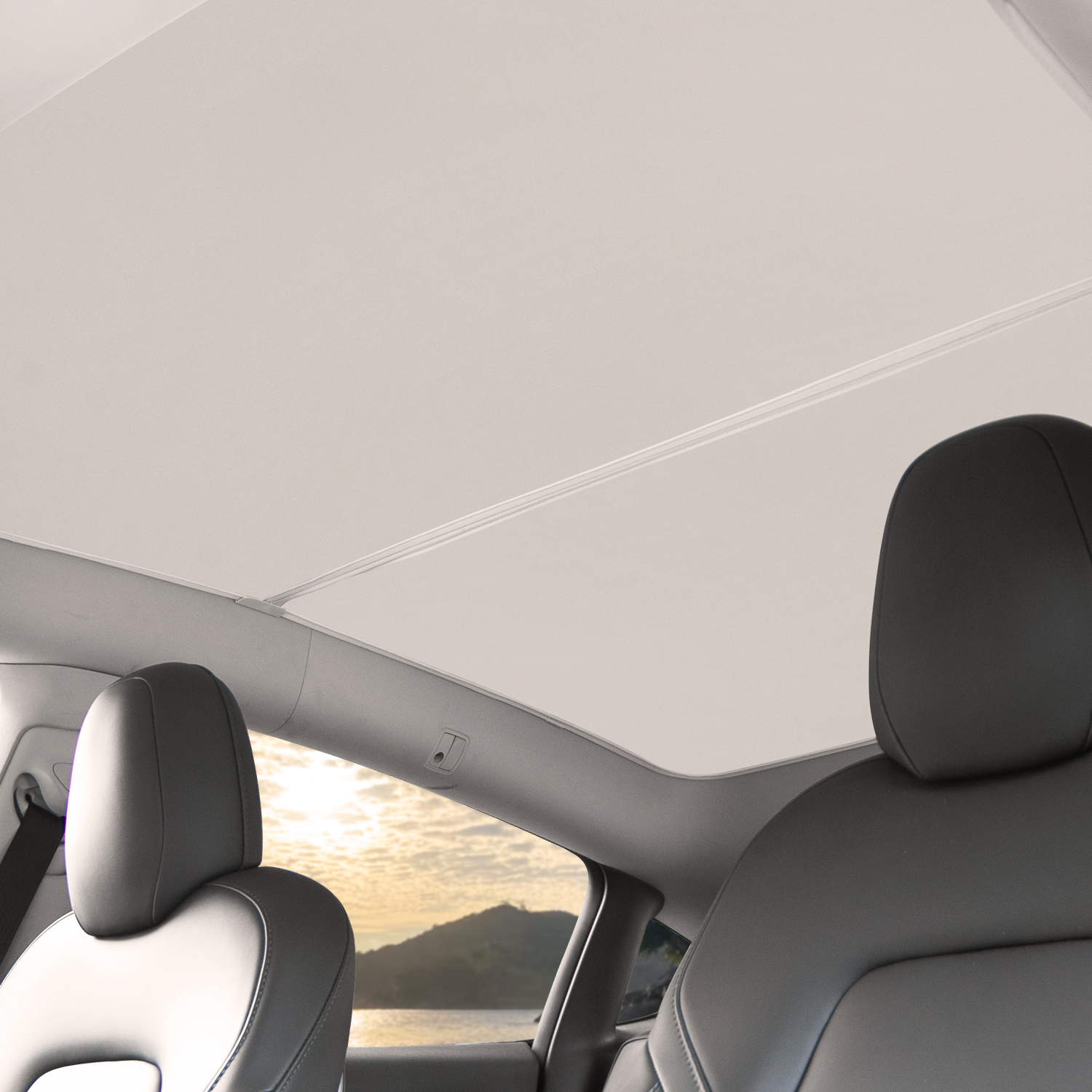 Tesstudio Summer Tesla Model 3/Y Roof Sunshade