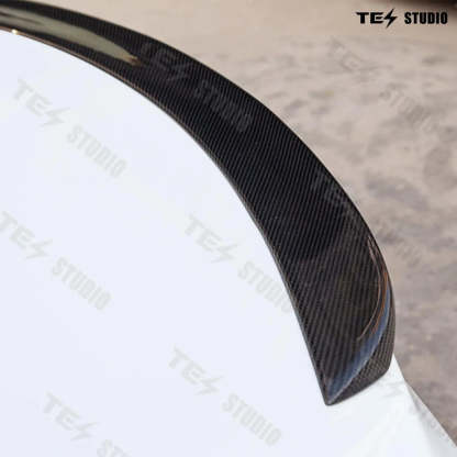 Tesstudio Tesla Model S Carbon Fiber Trunk Spoiler (2014-2023) Tail Wing