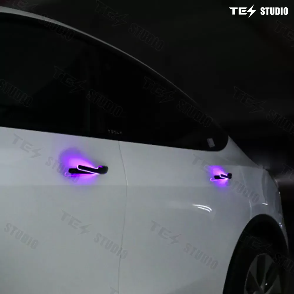 2021+ Model 3/Y/3 Highland Colorful Auto Door Handle (V6)