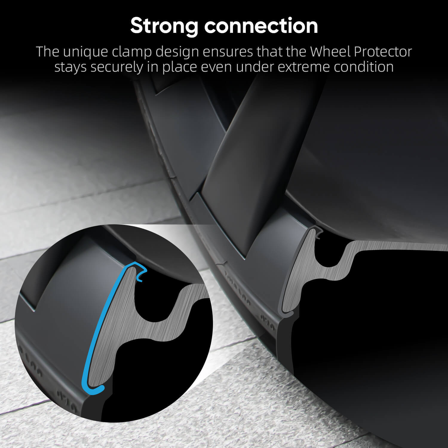 Tesla Wheel Rim Protector for Model Y-20 inches