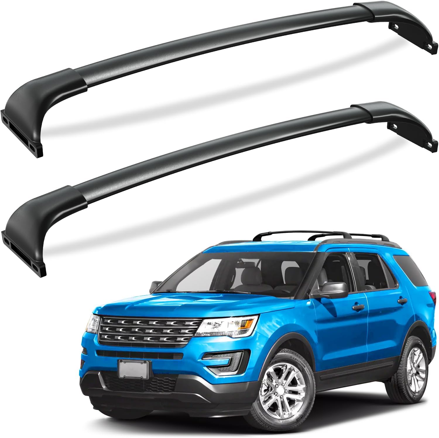 220lbs Roof Rack Cross Bars for Ford Expedition & Lincoln