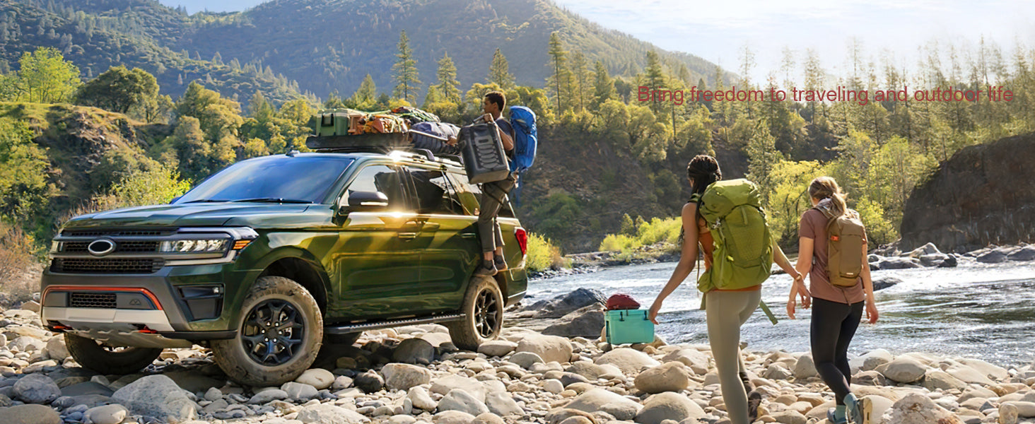 Lockable Roof Rack Crossbars For Ford Explorer 2021- 2025 Heavy Duty Anti-Theft Roof Rails