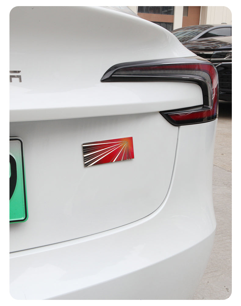 Tesla Model 3/Y/3 Highland /Model Y Juniper Emblem Plate Badge Sticker Badge Decal Tesstudio?