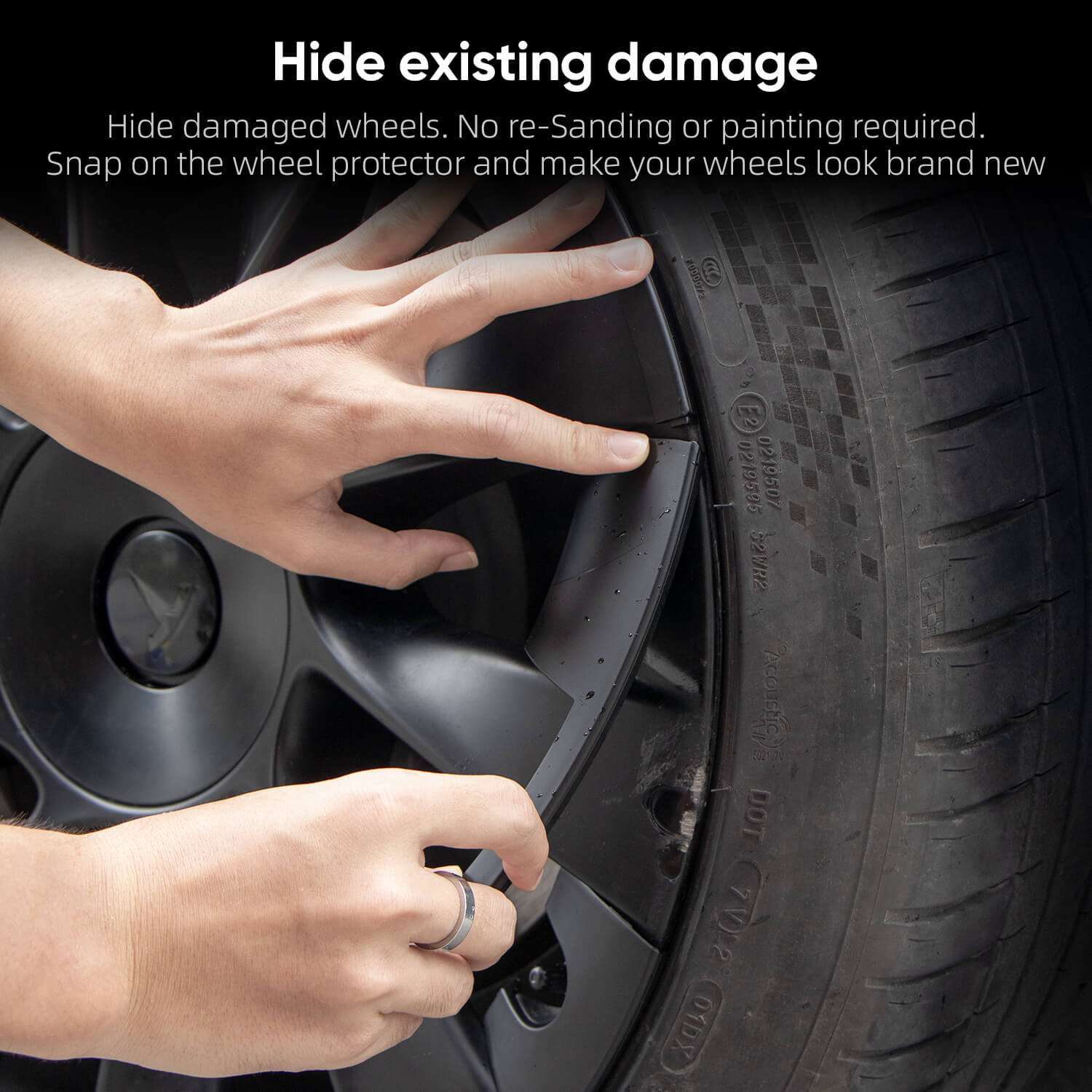 Tesla Wheel Rim Protector for Model Y-20 inches