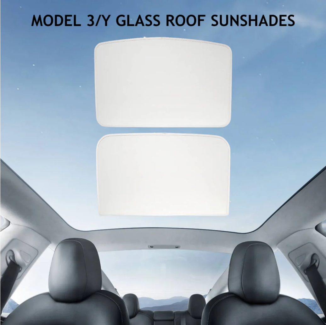 Tesla Model Y Simple Sunshade Model Y Roof Sunshade Tesstudio®