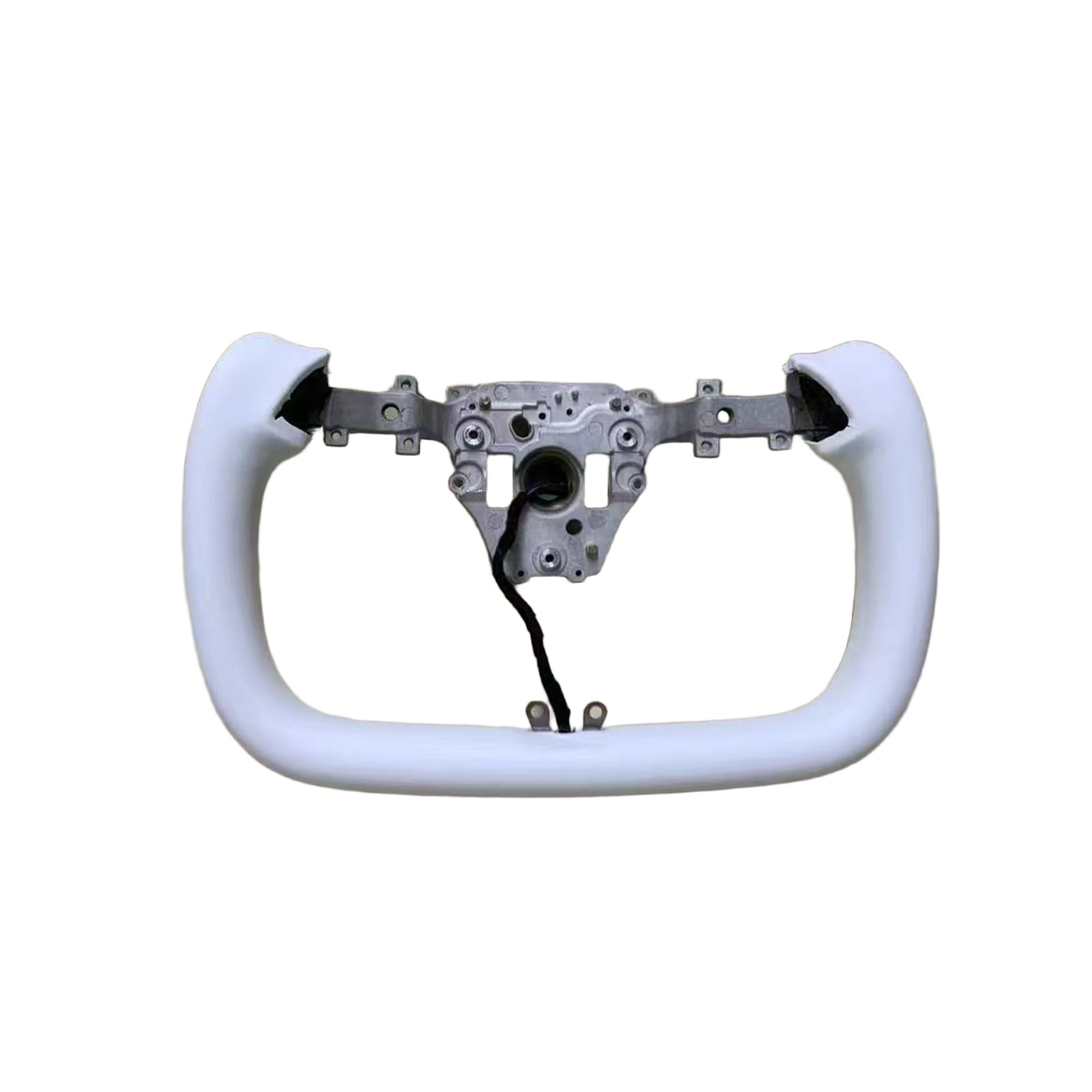 Yoke Nappa Leather Steering Wheel For Tesla Model Y Juniper – Tes