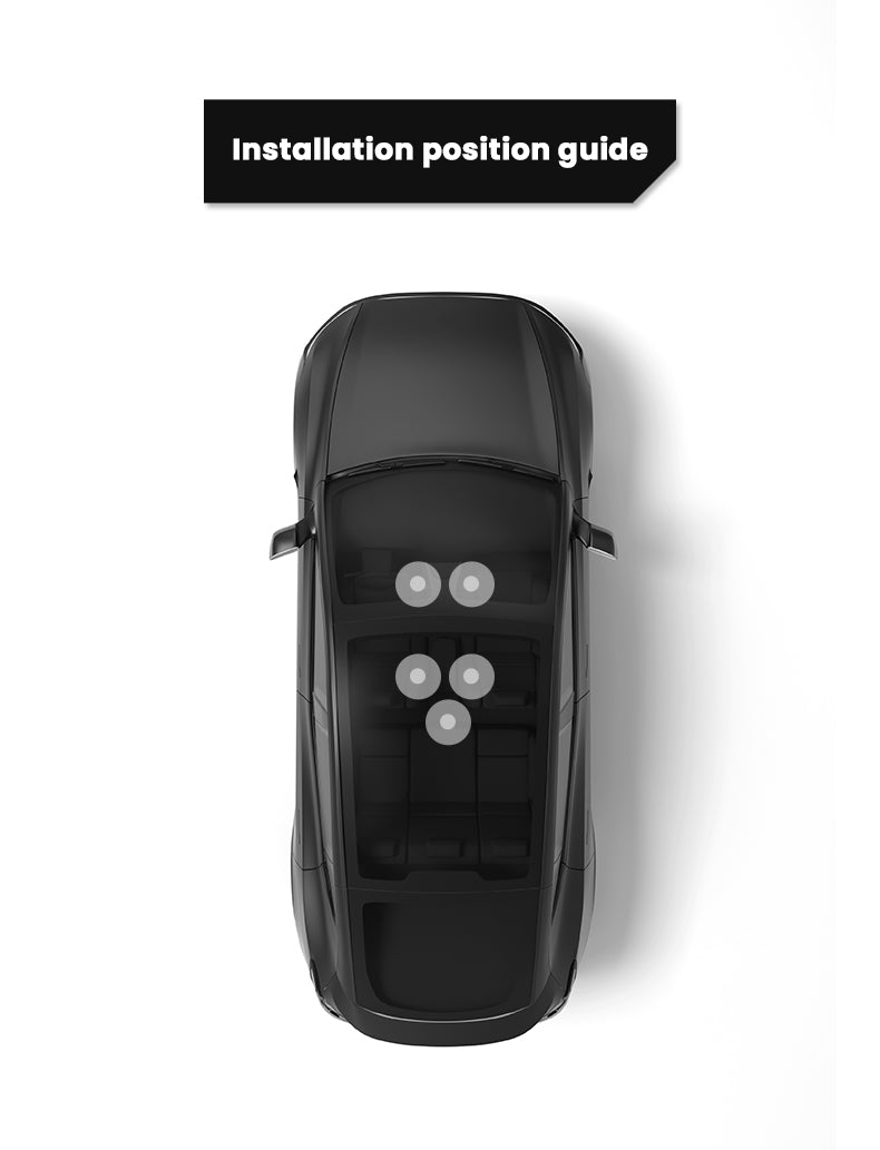 Tesla Model Y Juniper Rear Anti-kick Lower Pad Air Vent Guard Pedal Center Console Panel Protector Tesstudio? 5Pcs