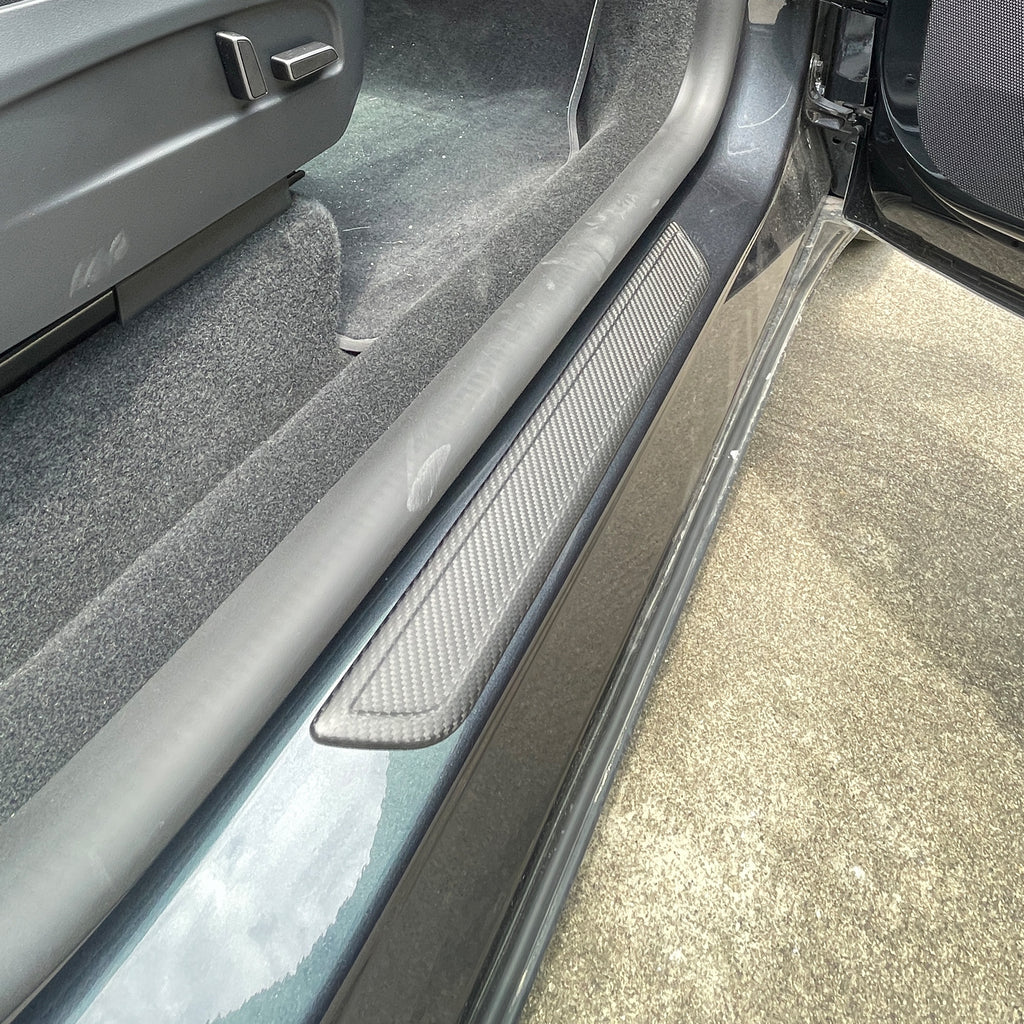 Tesla Model Y Juniper Door Sill Protector Door Sill Threshold Scuff Plate Trim Tesstudio? 4Pcs